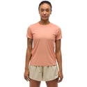 Hoka Airolite Kurzarmshirt Orange Damen