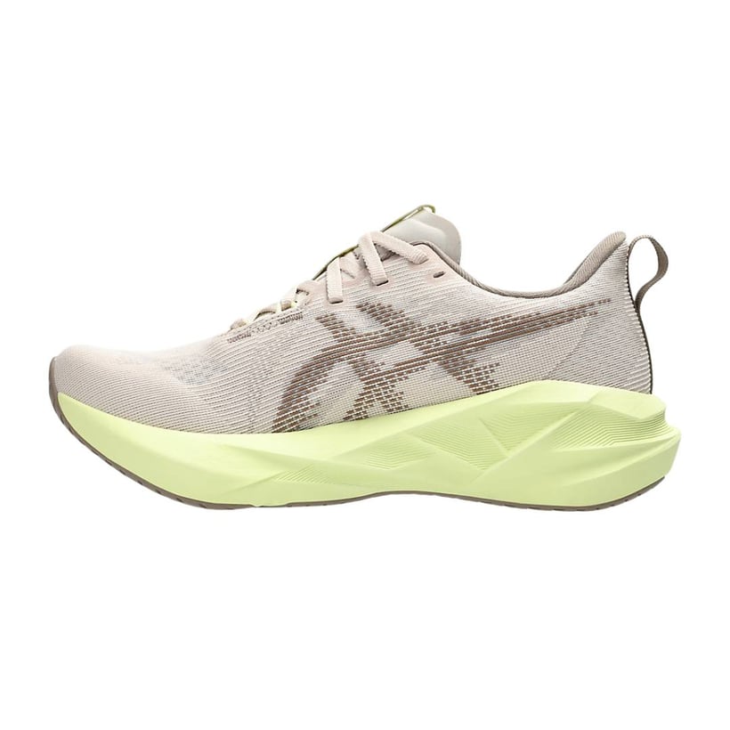 Tênis Asics Novablast 5 Bege Amarelo AW25 Feminino