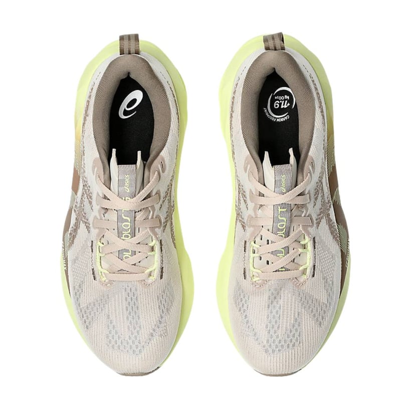 Asics Novablast 5 Beige Yellow Shoes AW25 Women