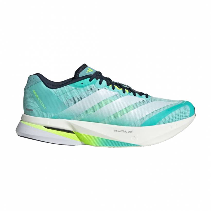 Tênis Adidas Adizero Boston 13 Azul Branco AW25