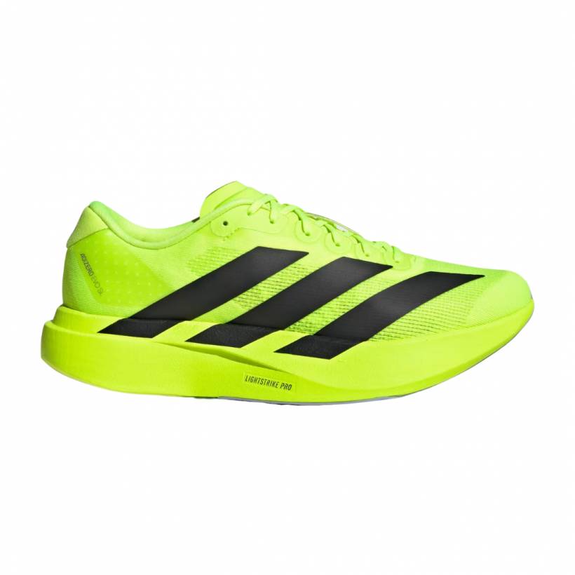 Adidas Adizero Evo SL Shoes Yellow Black AW25