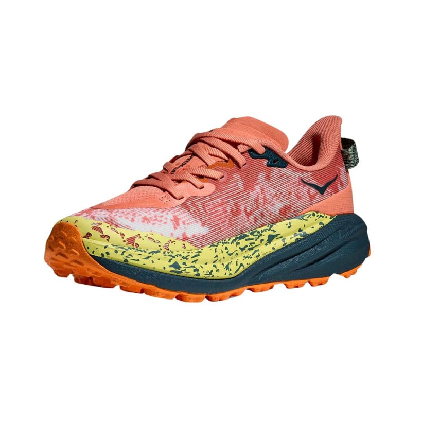 Tênis Hoka Speedgoat 6 Laranja Amarelo SS25 Mulher