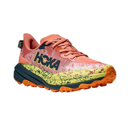 Hoka Speedgoat 6 Orange Yellow SS25 Women Shoes