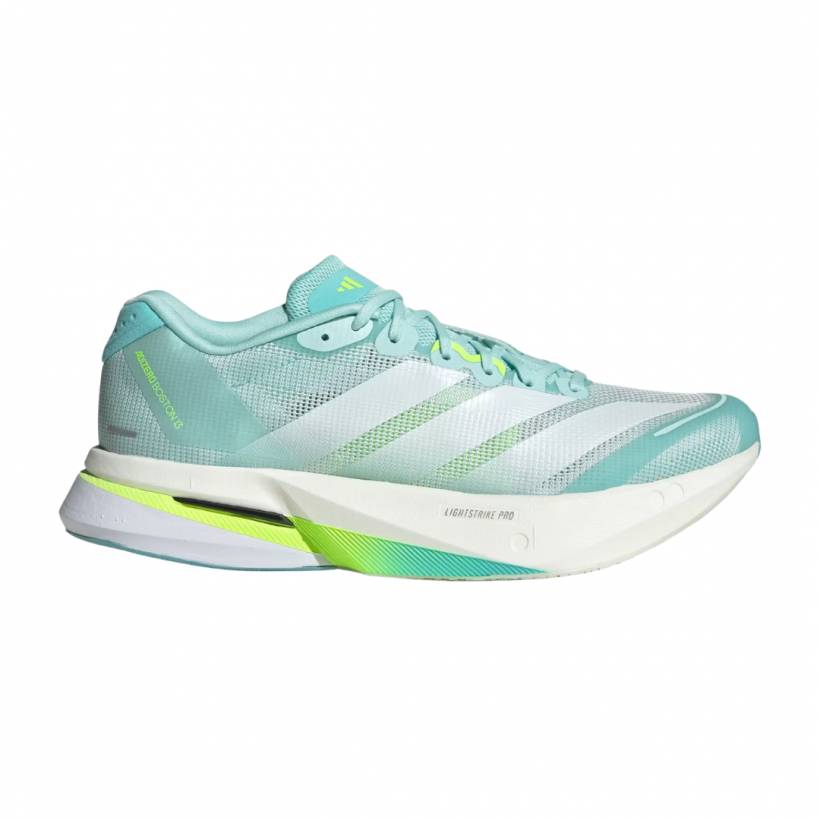 Adidas Adizero Boston 13 Blauw Wit Groen AW25 Dames Sneakers