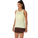 Asics Nagino Run Adjustable Tank sleeveless top Yellow Women