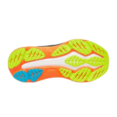 Chaussures Saucony Hurricane 25 Bleu Orange AW25
