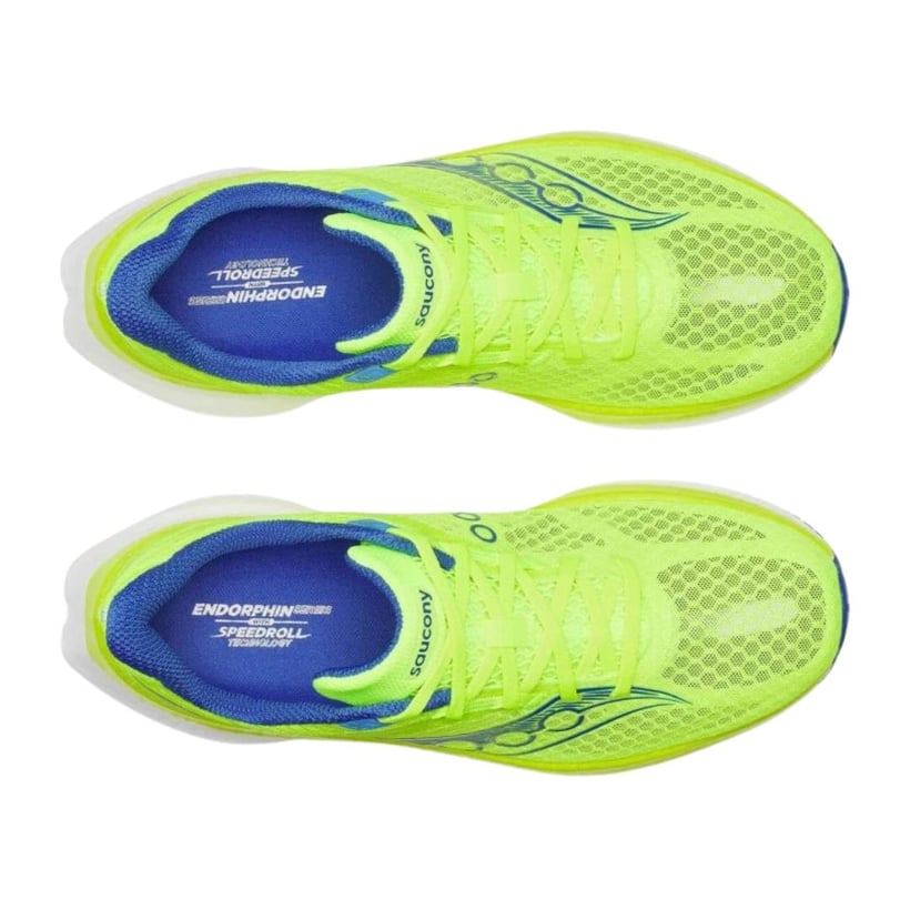Scarpe Saucony Endorphin Speed 5 Giallo Blu AW25