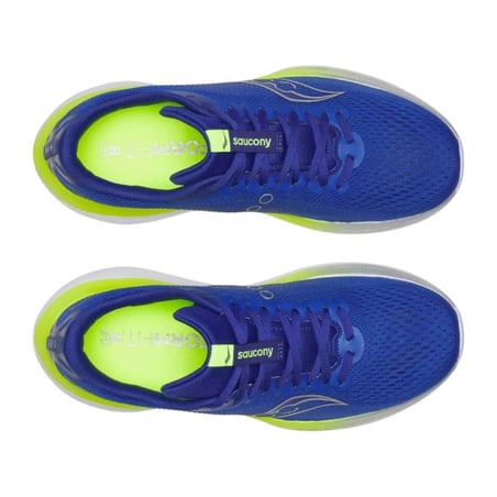 Chaussures Saucony Endorphin Trainer Bleu Jaune AW25