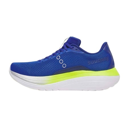 Tênis Saucony Endorphin Trainer Azul Amarelo AW25