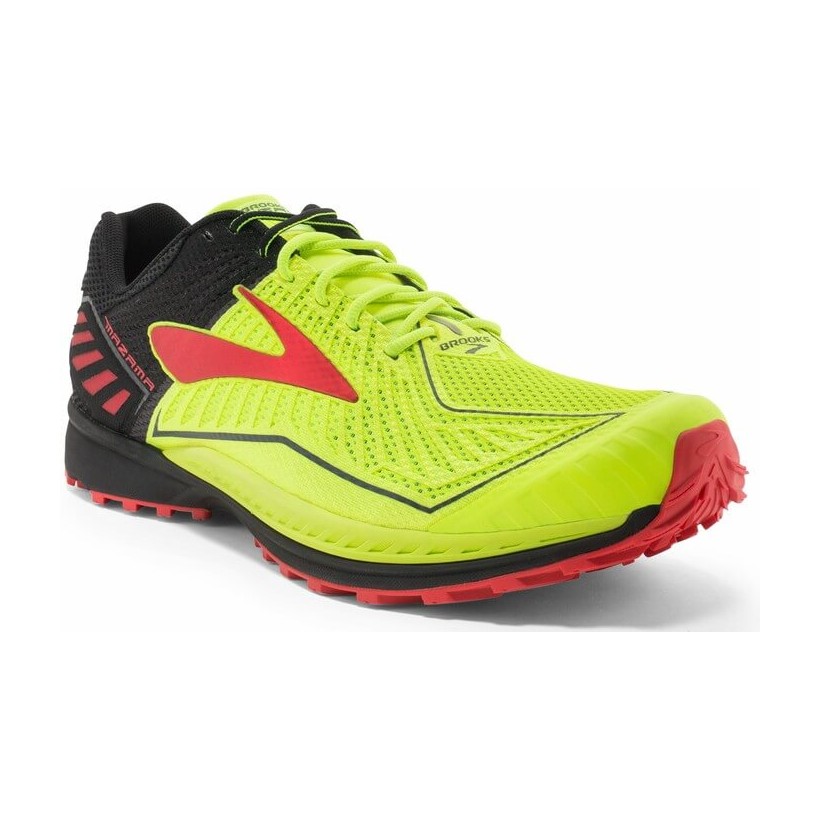 Zapatillas Brooks Glycerin 12 High Risk Red/Flame Orange/Black/Limonka