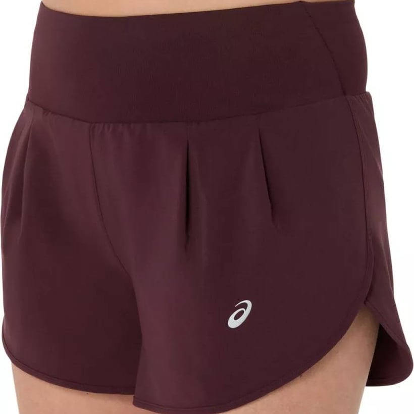 Pantalón Corto Asics Road 3,5IN Rojo Mujer
