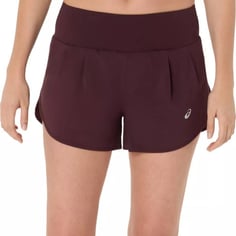 Asics Road 3,5IN Shorts Rot Damen
