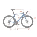 Wilier Filante SL Shimano 105 Di2 R7170 2X12V Bicycle Black