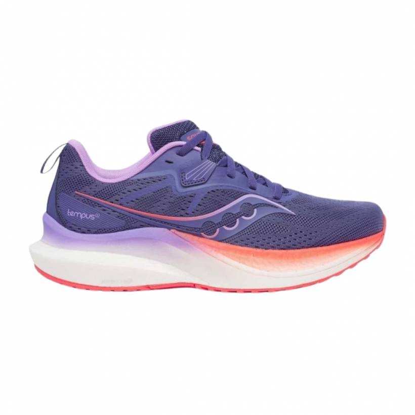 Chaussures Saucony Tempus 2 Violet Rose AW25 Femme