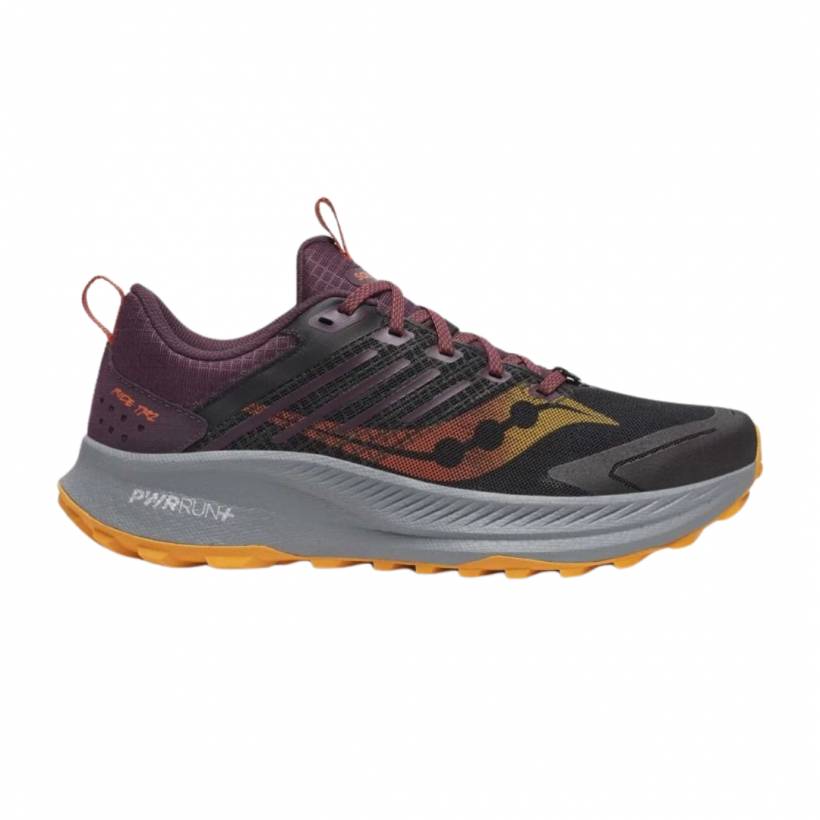 Saucony Ride TR2 Schuhe Schwarz Granat AW25