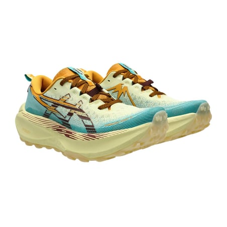 Zapatillas Asics Trabuco Max 4 Verde Azul AW25