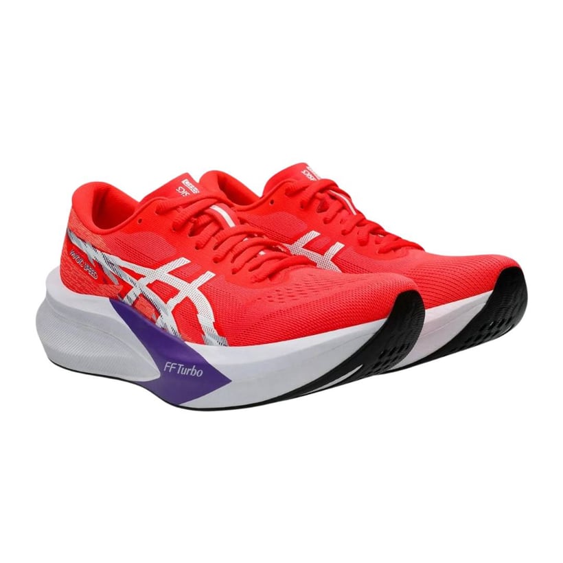 Zapatillas Asics Magic Speed 4 Rojo Blanco AW25...