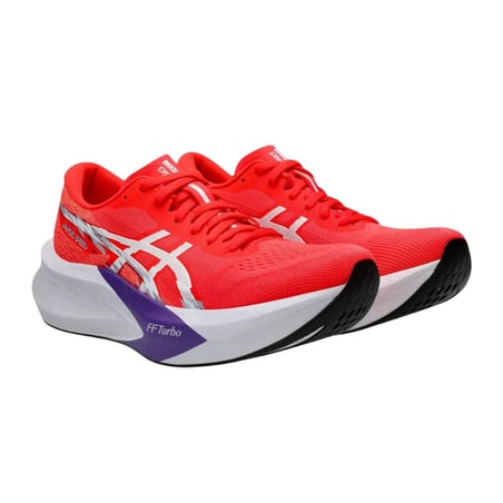Scarpe Asics Magic Speed 4 Rosso Bianco AW25 Donna