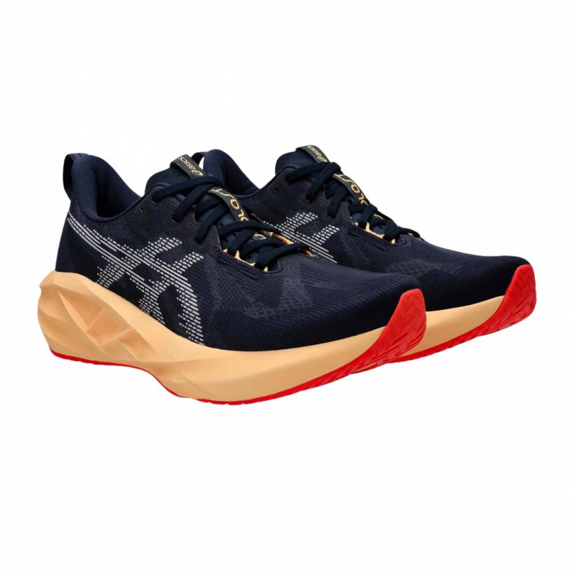 Zapatillas Asics Novablast 5 Azul Naranja AW25
