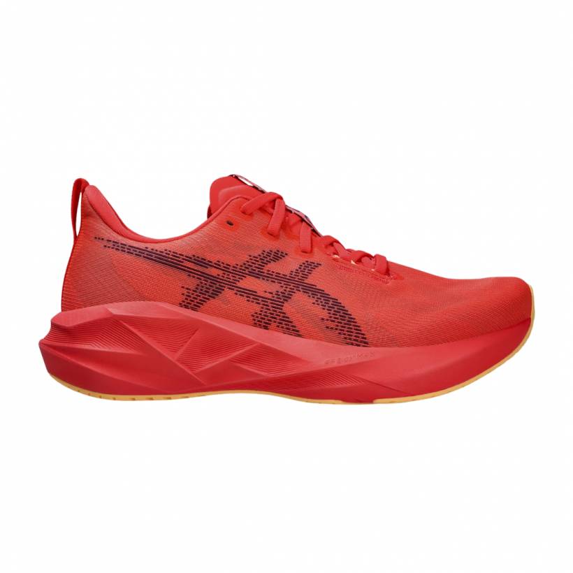 Baskets Asics Novablast 5 Rouge Noir AW25