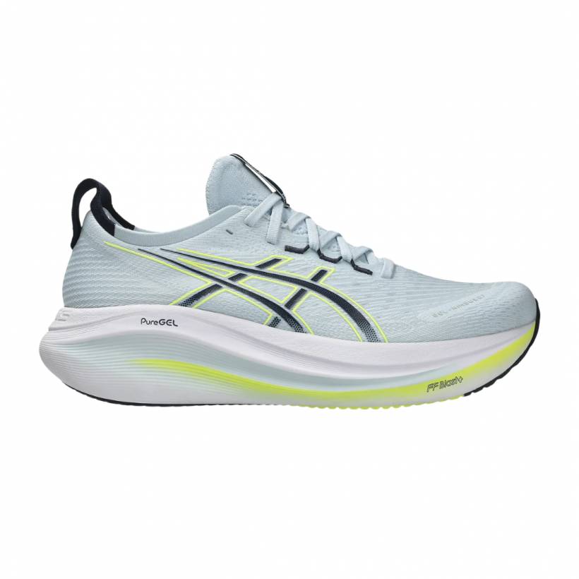 Chaussures Asics Gel-Nimbus 27 Gris Jaune AW25