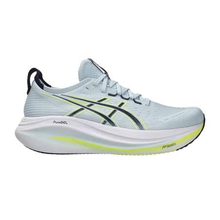 Tênis Asics Gel-Nimbus 27 Cinza Amarelo AW25