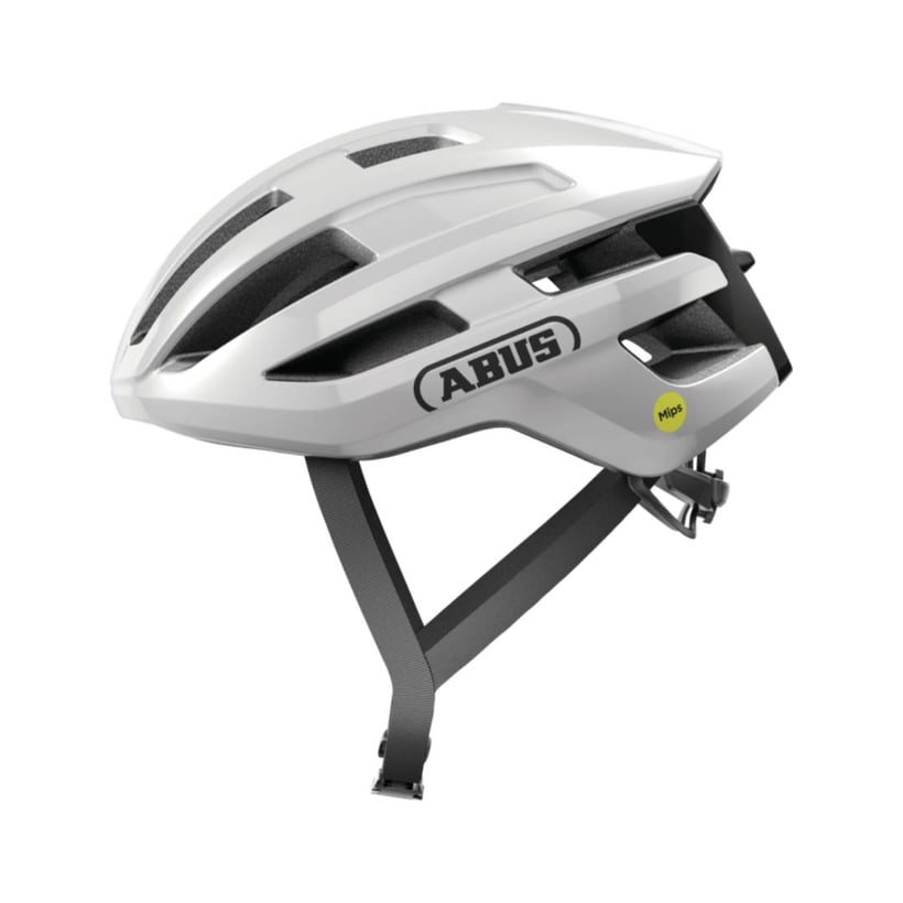 Abus PowerDome MIPS Helm Glänzend Weiß