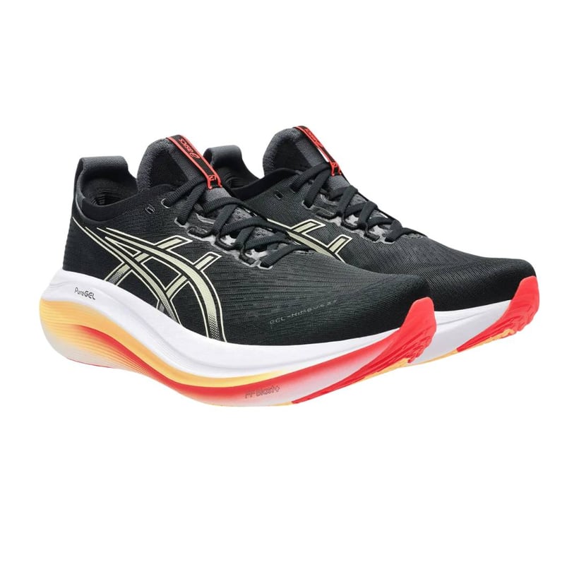 Scarpe Asics Gel-Nimbus 27 Nero Arancione AW25