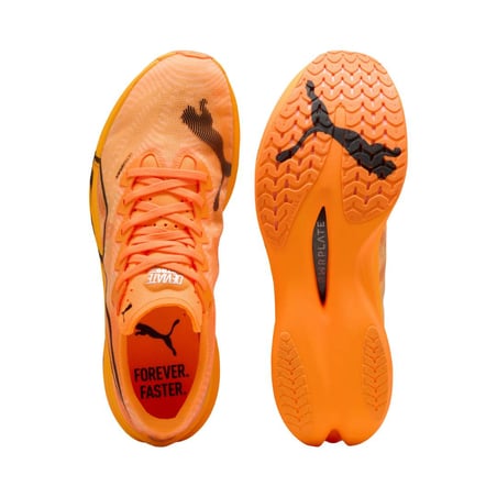 Tênis Puma Deviate Nitro Elite 3 Laranja Preto AW25