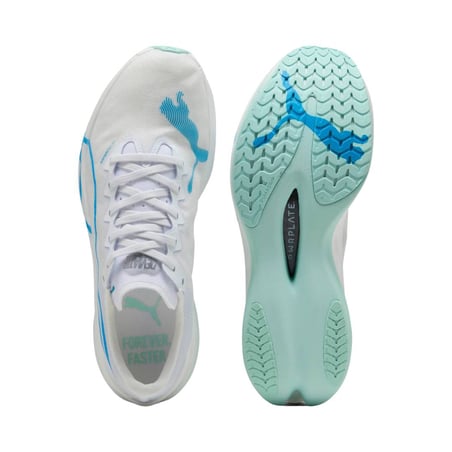Puma Deviate Nitro Elite 3 White Blue AW25 Women
