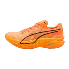 Chaussure Puma Deviate Nitro Elite 3 Orange Noir AW25 Femme