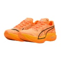 Zapatilla Puma Deviate Nitro Elite 3 Naranja Negro AW25 Mujer