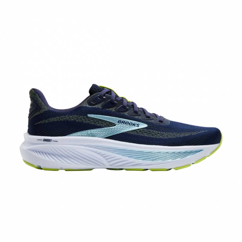 Brooks Ghost 17 Schuhe Blau Grün AW25
