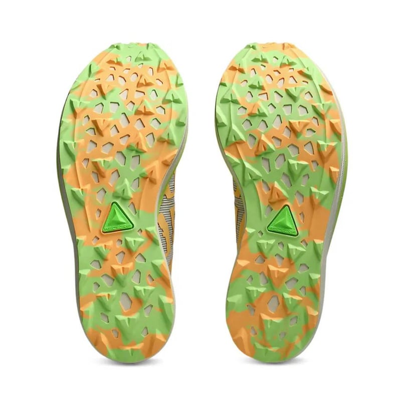 Tênis Asics Metafuji Trail Laranja Verde AW25...