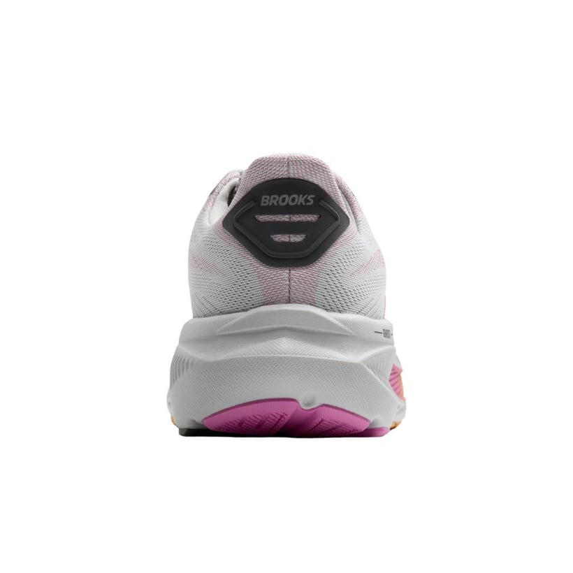 Chaussures Brooks Ghost 17 Blanc Rose Orange...