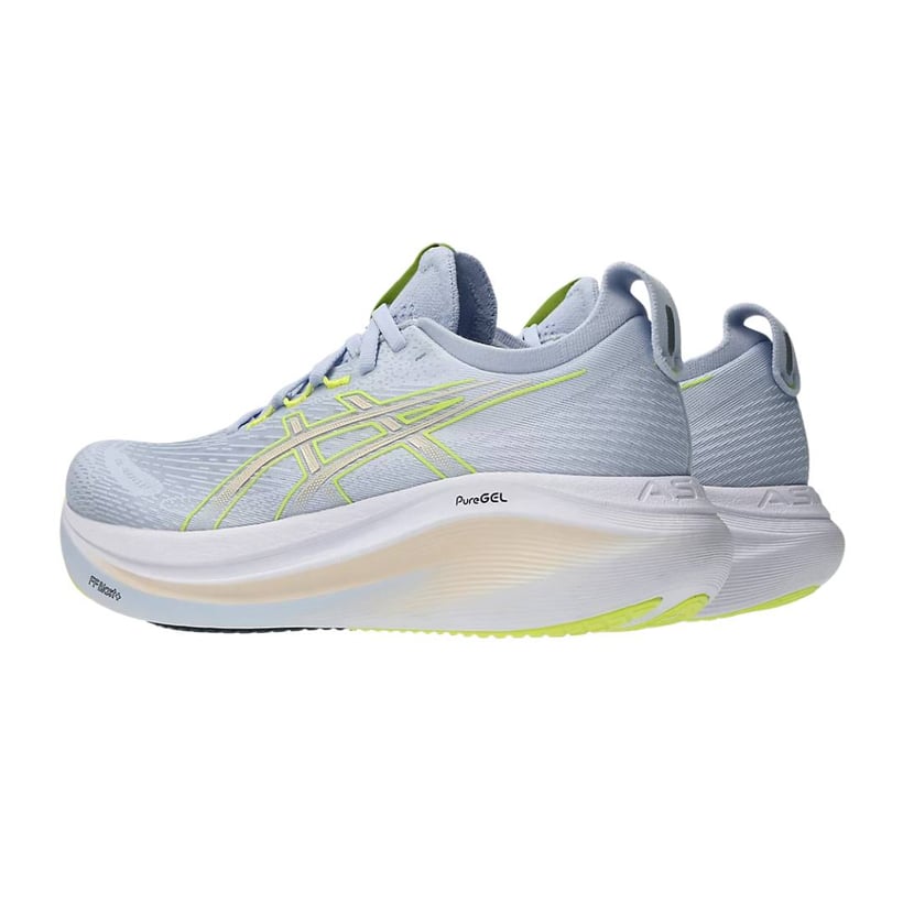 Scarpe Asics Gel-Nimbus 27 Blu Giallo AW25 Donna