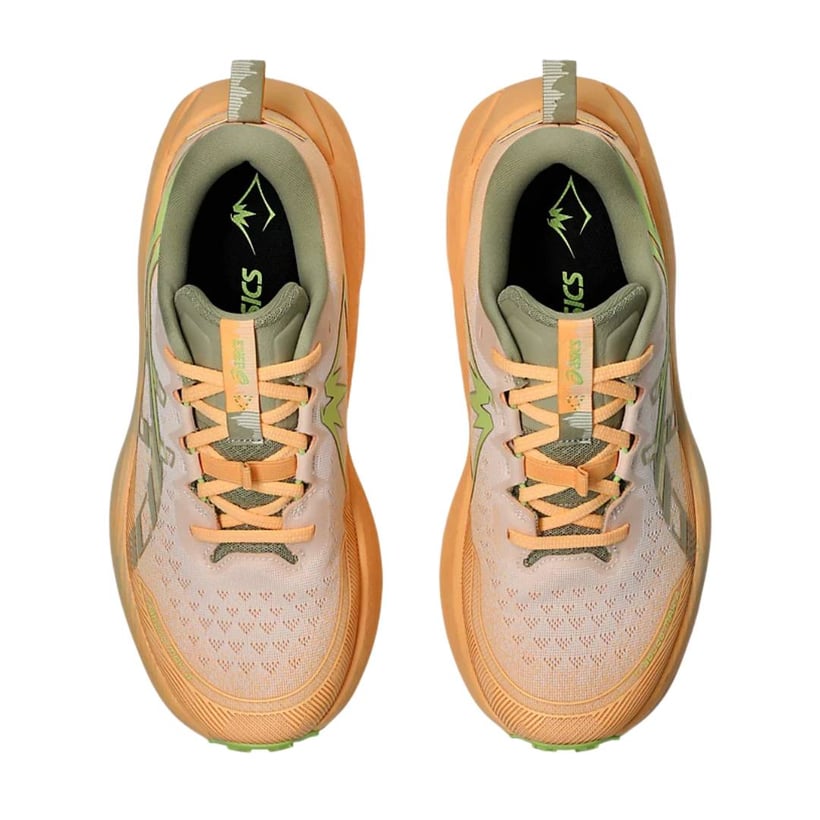 Buty Asics Trabuco Max 4 Pomarańczowo-Zielone AW25