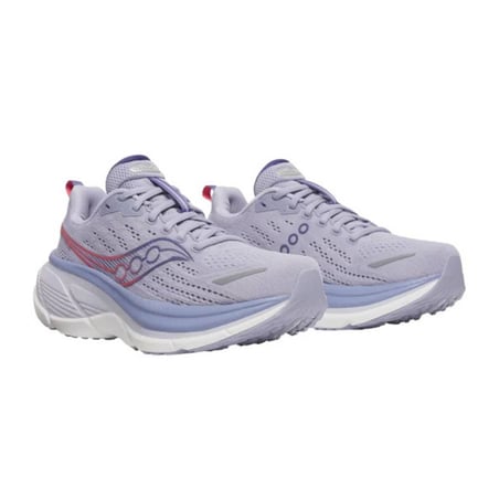 Chaussures Saucony Hurricane 25 Violet Blanc AW25 Femme