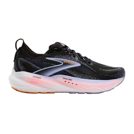 Scarpe Brooks Glycerin 22 Nero Viola AW25 Donna