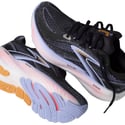 Chaussures Brooks Glycerin 22 Noir Violet AW25 Femme