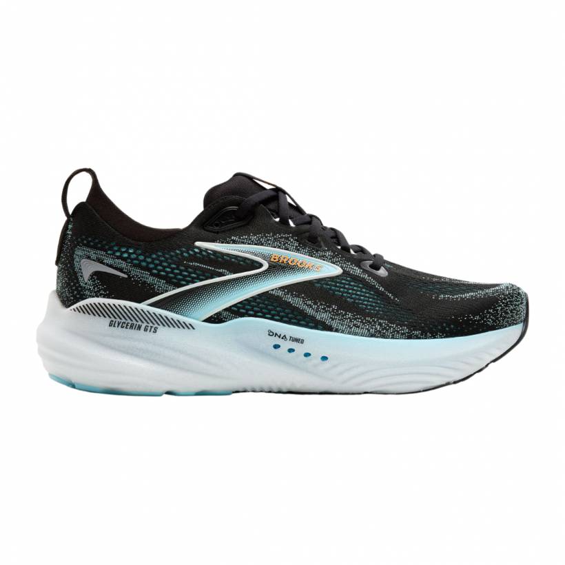 Brooks Glycerin GTS 22 Shoes Black Blue AW25