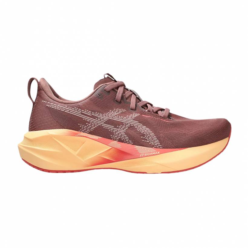 Asics Novablast 5 Rood Oranje AW25 Dames Sneakers
