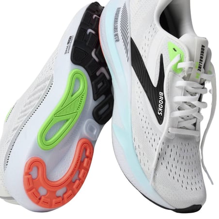 Zapatillas Brooks Adrenaline GTS 24 Blanco Azul AW25