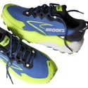 Tênis Brooks Caldera 8 Azul Amarelo AW25