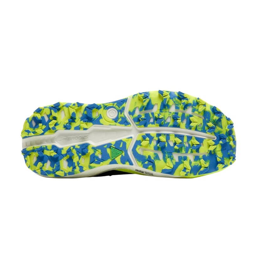 Brooks Caldera 8 Schuhe Blau Gelb AW25