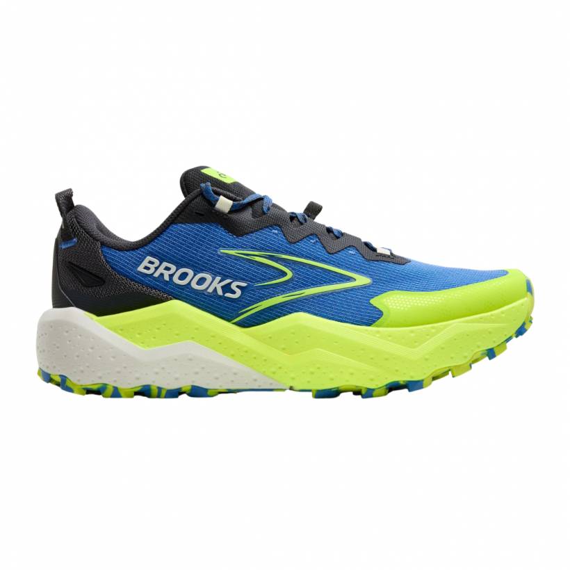 Brooks Caldera 8 Shoes Blue Yellow AW25