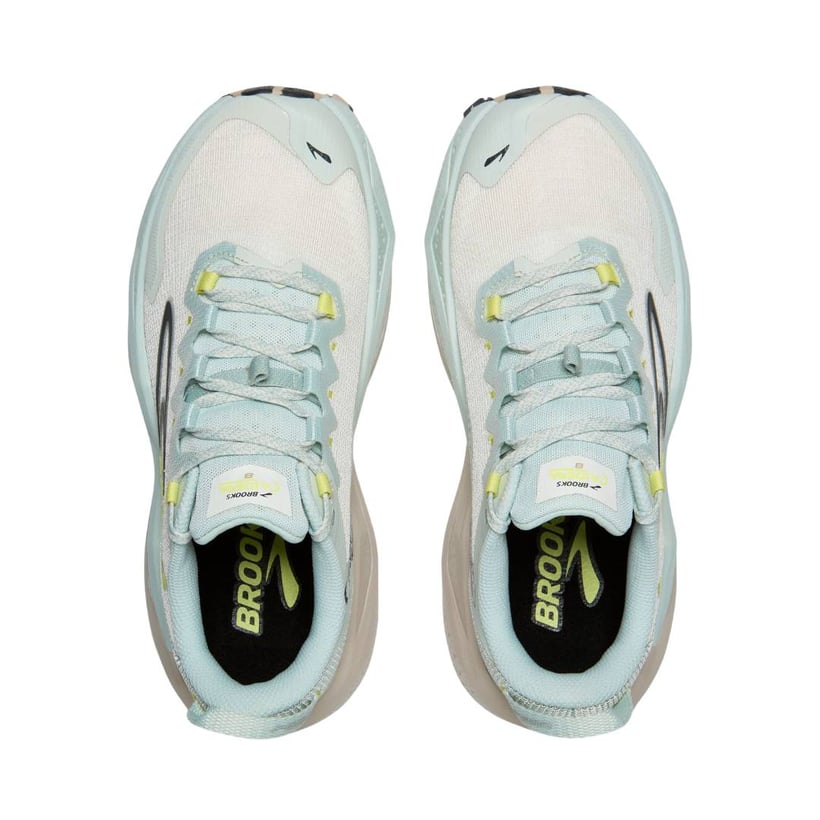 Tênis Brooks Caldera 8 Bege Azul AW25 Feminino