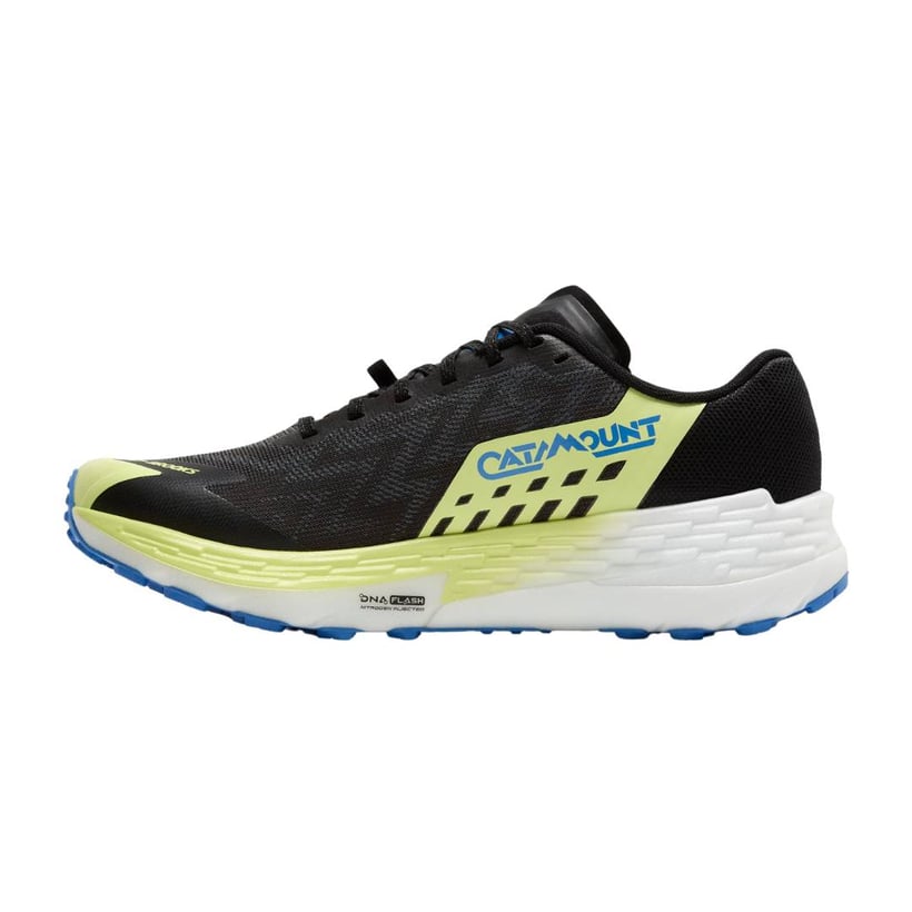 Brooks Catamount 4 Schuhe Schwarz Gelb AW25