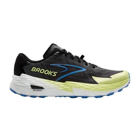 Brooks Catamount 4 Schuhe Schwarz Gelb AW25