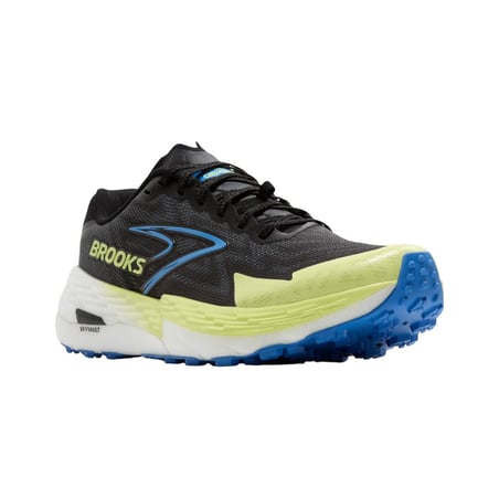 Brooks Catamount 4 Schuhe Schwarz Gelb AW25